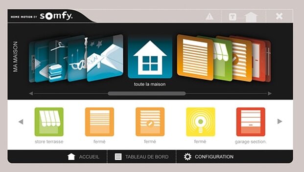 Fernsteuerung onlinebasierte Somfy Fernsteuerung onlinebasierte Somfy