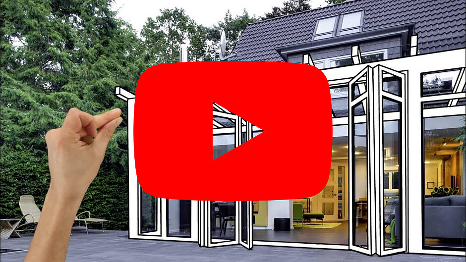 Solarlux Wintergarten Video auf Youtube aufrufen