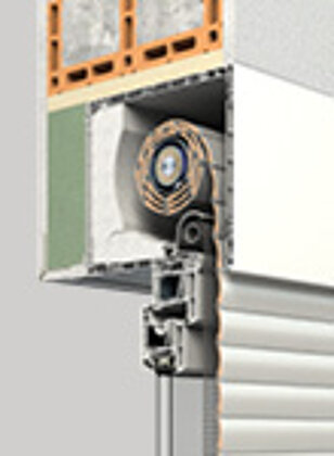 KARO Aufsatzrollladen mit Aluminiumblende
