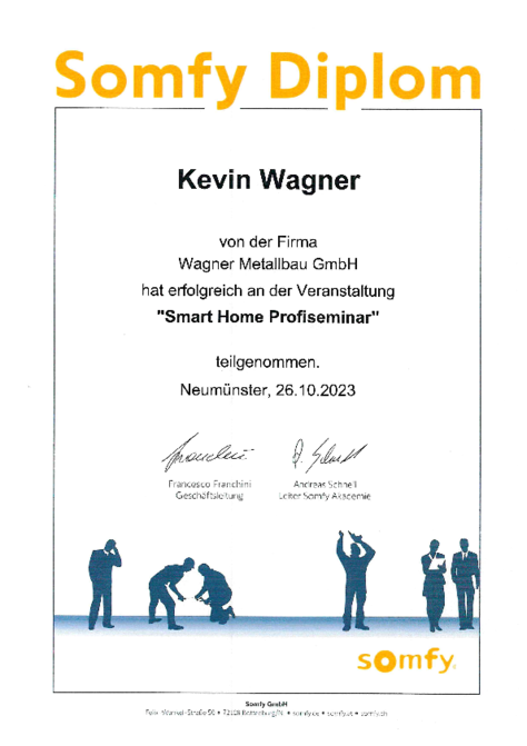Kevin Wagners Smart Home Profiseminar Diplom 