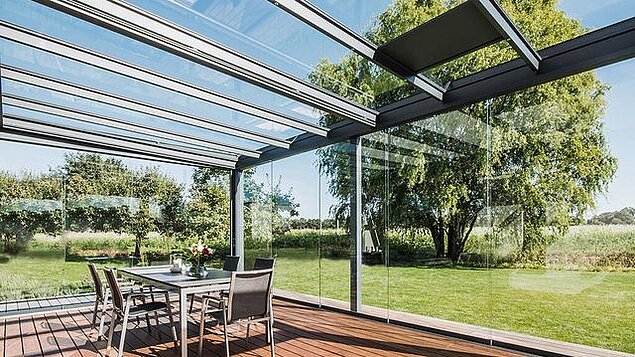 Solarlux Terrassendach Glashaus SDL
